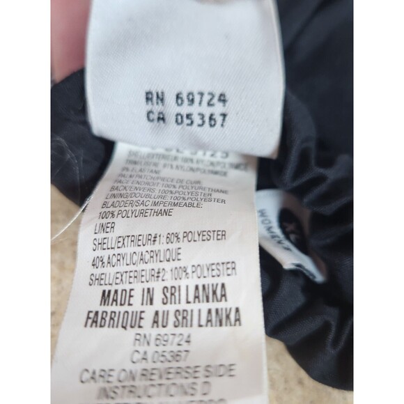 Columbia‎ sportswear Titanium Scraper Snow Winter Gloves Womens XL Black - Picture 8 of 9